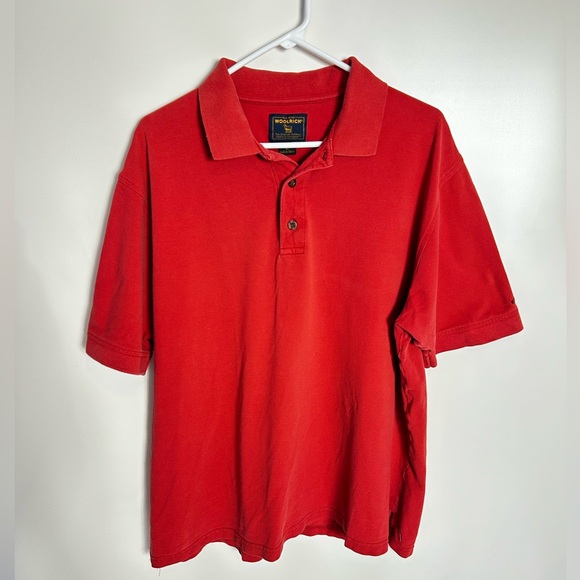 Woolrich Other - Woolrich Men's Burnt‎ Red Polo Shirt